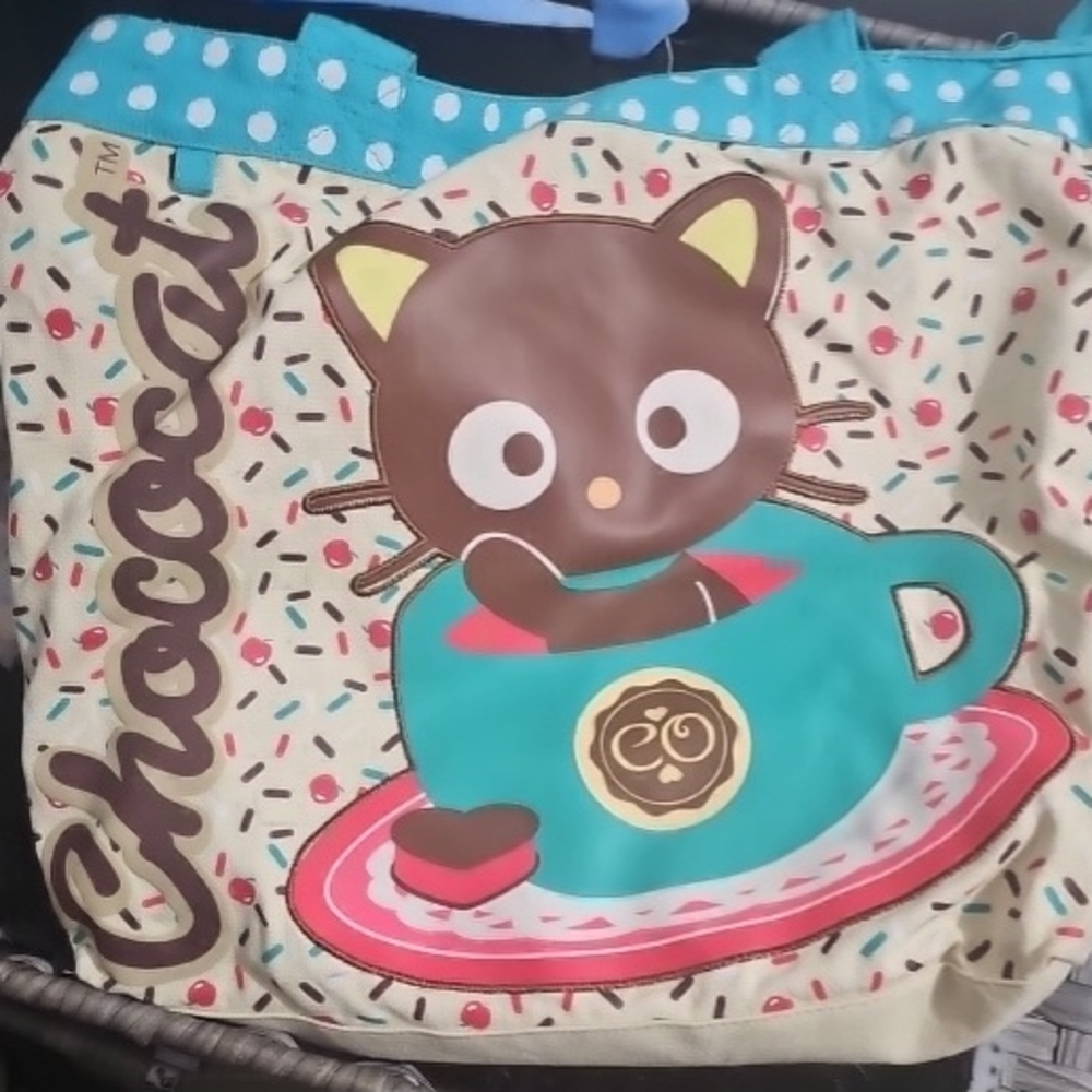 Chococat Tote Bag with Sprinkles Design
